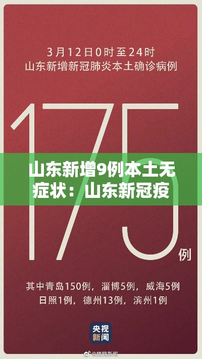 山东新增9例本土无症状:山东新冠疫情最新消息今天新增 山东新增9例本土无症状:山东新冠疫情最新消息今天新增