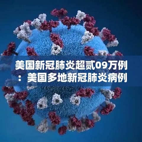 美国新冠肺炎超贰09万例：美国多地新冠肺炎病例激增
