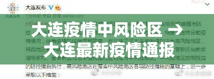 大连疫情中风险区 → 大连最新疫情通报